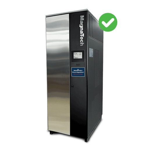 Brute MagnaTech® HTD 1,600K – 4,000K BTU/Hr. standing up meets DOE standards