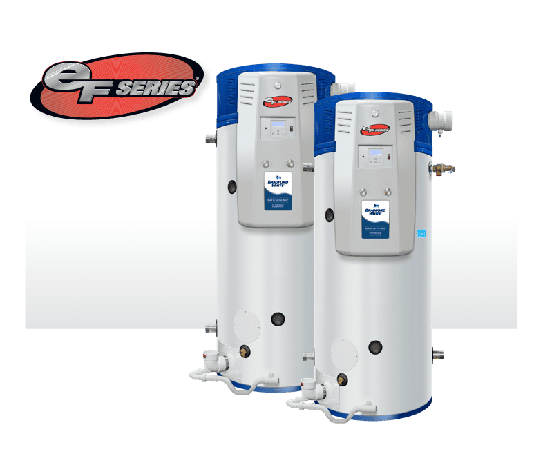 Two gas tank type eF Turbo 120 next to each other