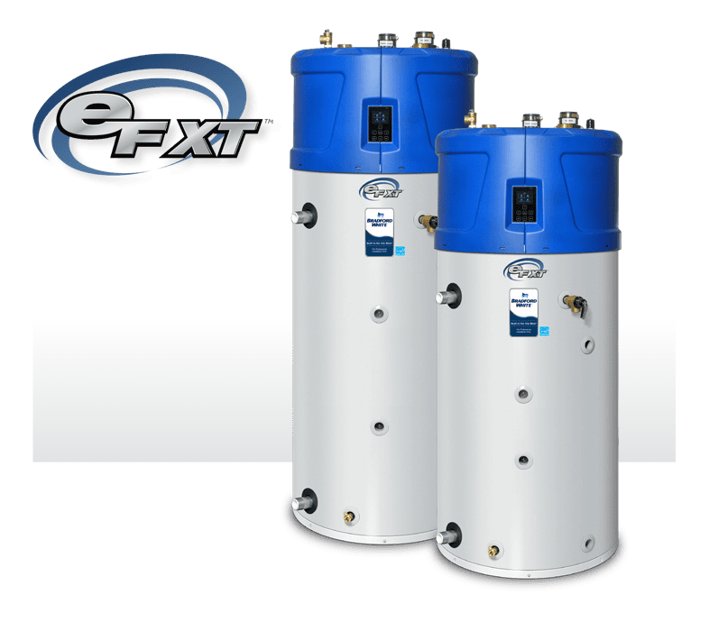 Two gas tank type eFXT 60 80 100 next to each other